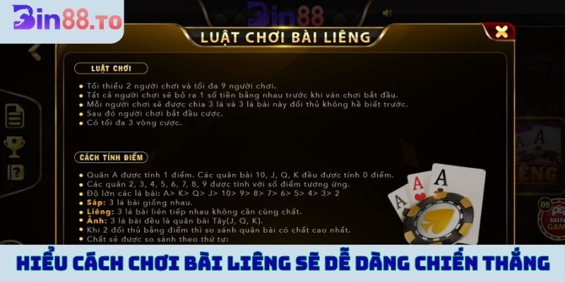 Hiểu rõ cách chơi bài liêng sẽ dễ dàng chiến thắng hơn