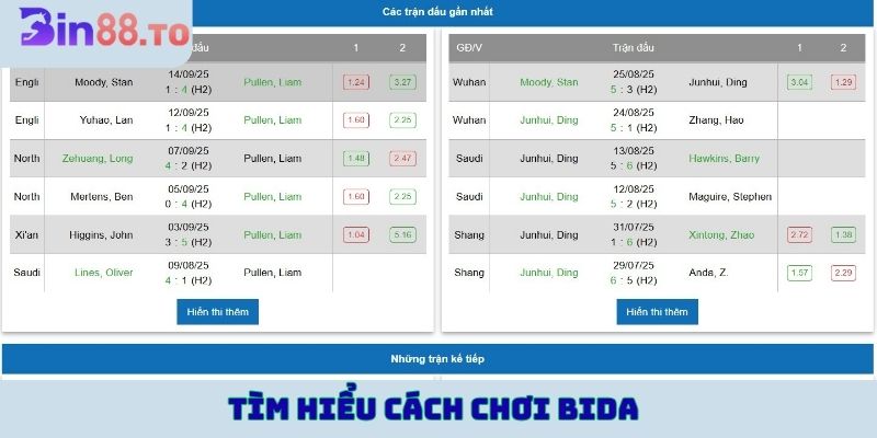 Tìm hiểu cách chơi Bida