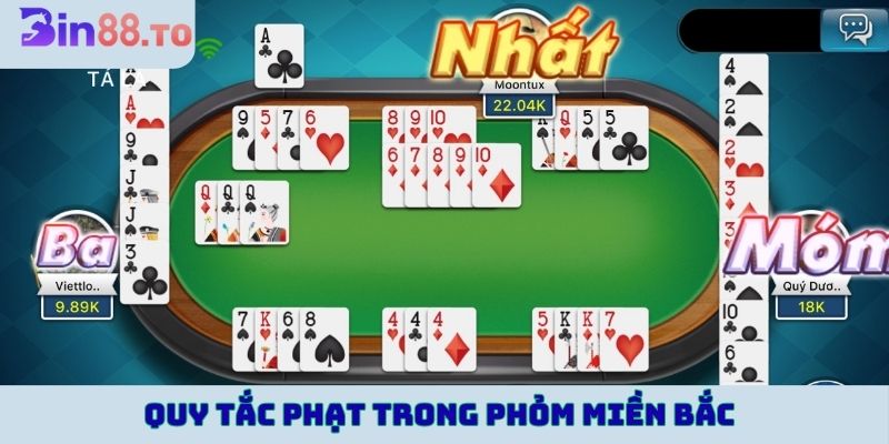 Vi phạm quy tắc game phỏm sẽ bị phạt